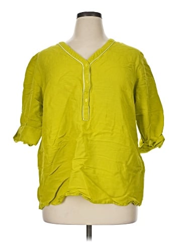 Ashley Stewart 3/4 Sleeve Blouse (view 1)
