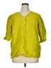 Ashley Stewart Green 3/4 Sleeve Blouse Size 16 Plus - photo 1