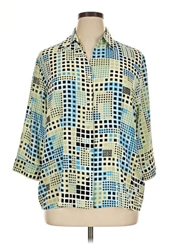 DressBarn 3/4 Sleeve Blouse (view 1)