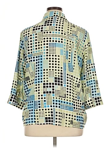 DressBarn 3/4 Sleeve Blouse (view 2)