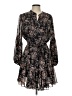 AaKaa Paisley Black Casual Dress Size L - photo 1