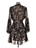 AaKaa Paisley Black Casual Dress Size L - photo 2