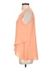 Soprano 100% Polyester Orange Sleeveless Top Size S - photo 5