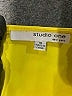Studio One Color Block Yellow Cocktail Dress Size 10 - photo 7