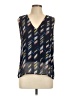 Halogen 100% Polyester Blue Sleeveless Blouse Size L - photo 1