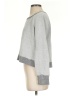 A.L.C. 100% Cotton Metallic Gray Pullover Sweater Size S - photo 5