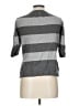 B-Design Gray 3/4 Sleeve Top Size L - photo 2