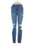 Old Navy Hearts Blue Jeans Size 8 (tall) - photo 1