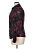 Ann Taylor Floral Black Long Sleeve Blouse Size 14 - photo 5