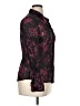 Ann Taylor Floral Black Long Sleeve Blouse Size 14 - photo 4