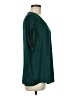 Maison d' Amelie 100% Polyester Green Short Sleeve Blouse Size M - photo 4