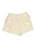 Uniqlo 100% Cotton Solid Ivory Shorts Size S - photo 1
