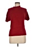 Liz Claiborne 100% Cotton Red Turtleneck Sweater Size Med Petite - photo 1