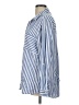 BeachLunchLounge Stripes Blue Long Sleeve Button-Down Shirt Size L - photo 5