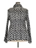 Ashley Stewart 100% Polyester Graphic Black Silver Long Sleeve Blouse Size 20 Plus - photo 2