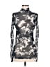 Assorted Brands Silver Long Sleeve Blouse Size M - photo 1