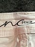 Inc Denim Solid White Ivory Jeans Size 12 - photo 7