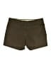 Theory Solid Brown Khaki Shorts Size 6 - photo 1