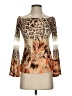 Venus Gold Long Sleeve Blouse Size XS - photo 1