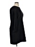 Nine West Solid Black Casual Dress Size XL - photo 4