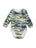 CJP Baby Camo Green Long Sleeve Onesie Size 0-3 mo - photo 1