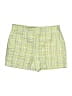 Maison d' Amelie 100% Polyester Tweed Green Shorts Size S - photo 1
