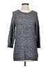 Isle Apparel 100% Polyester Tweed Gray Pullover Sweater Size S - photo 1