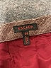 Escada Chevron-herringbone Brown Burgundy Casual Pants Size EU 44 / US 14 - photo 3