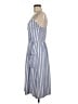 Angashion Stripes Blue Casual Dress Size M - photo 5