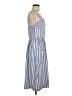 Angashion Stripes Blue Casual Dress Size M - photo 4