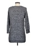 Isle Apparel 100% Polyester Tweed Gray Pullover Sweater Size S - photo 2