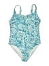 Unbranded Paisley Blue One Piece Swimsuit Size L - photo 1