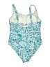 Unbranded Paisley Blue One Piece Swimsuit Size L - photo 2