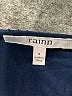 Rainn 100% Silk Blue 3/4 Sleeve Silk Top Size S - photo 7