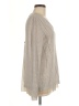Milano Silver Long Sleeve Top Size M - photo 4