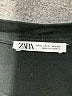 Zara Solid Black Short Sleeve T-Shirt Size L - photo 7