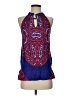 Ella Moss 100% Rayon Blue Sleeveless Blouse Size S - photo 1