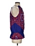 Ella Moss 100% Rayon Blue Sleeveless Blouse Size S - photo 4