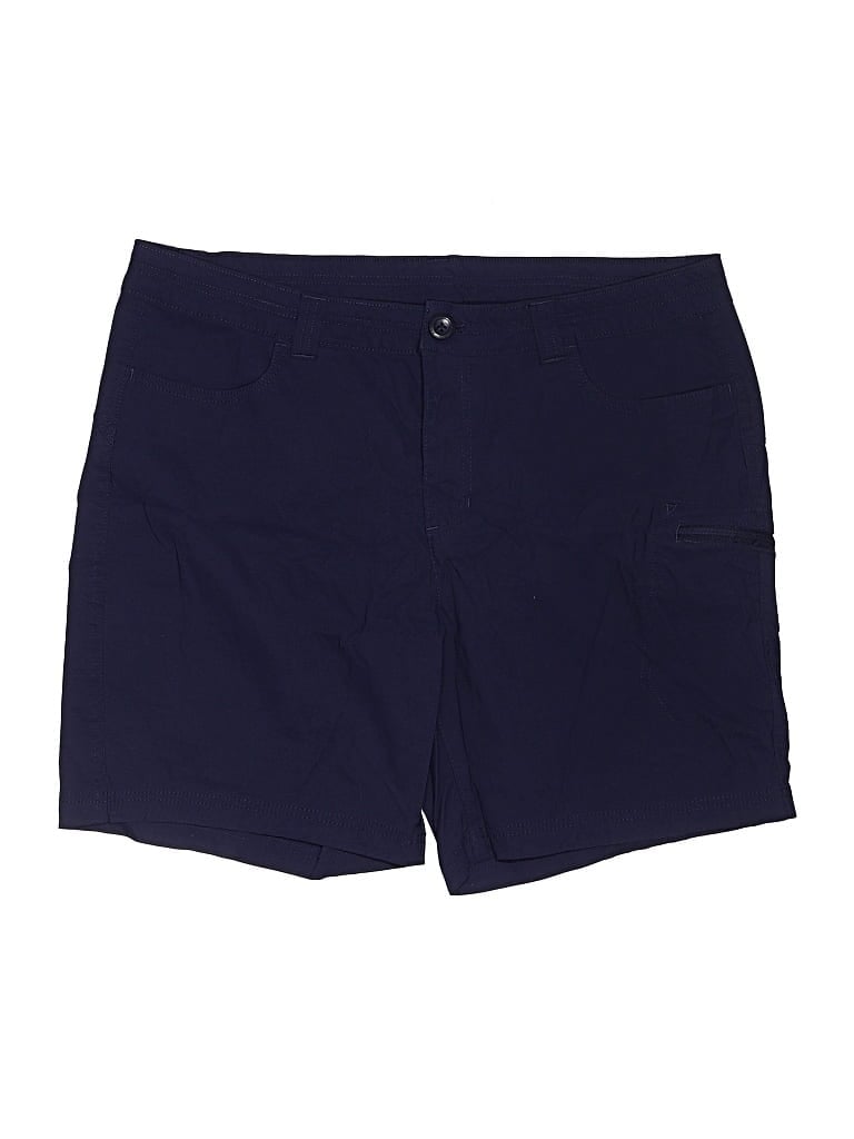Pre-owned Eddie Bauer Cargo Shorts In Blue