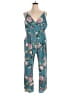 Charlotte Russe Tropical Teal Jumpsuit Size 2X - photo 1
