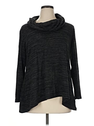 Jones New York Signature Long Sleeve Turtleneck (view 1)