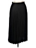 BOSS by HUGO BOSS 100% Polyester Solid Black Formal Skirt Size L - photo 1