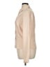 AKA Eddie Bauer 100% Silk Color Block Tan Long Sleeve Silk Top Size XL - photo 5