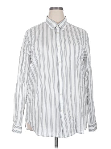 Theory Long Sleeve Button-Down Shirt (view 1)