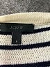 J.Crew 100% Wool Stripes Ivory Wool Pullover Sweater Size S - photo 7