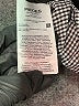 Pieces 100% Polyester Houndstooth Gray Long Sleeve Blouse Size XL - photo 8
