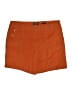Eddie Bauer 100% Cotton Solid Orange Cargo Shorts Size 18 (tall) - photo 1