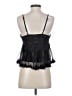 Free People 100% Polyamide Black Sleeveless Blouse Size S - photo 2