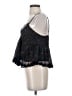 Free People 100% Polyamide Black Sleeveless Blouse Size S - photo 5