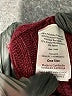 No Boundaries Burgundy Poncho One size - photo 7